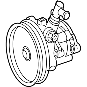 2008 Mercedes-Benz E320 Power Steering Pump - 005-466-03-01