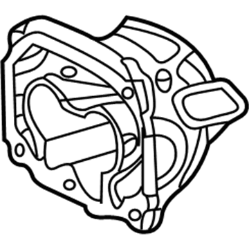 Mercedes-Benz 113-140-04-12 Rear Housing