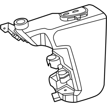 Mercedes-Benz 223-869-04-00 Washer Reservoir