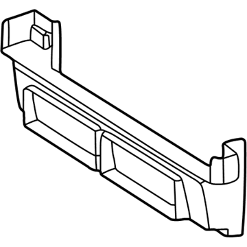 Mercedes-Benz 208-505-03-30 Baffle