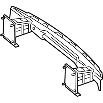 Mercedes-Benz 292-610-00-00 Impact Bar