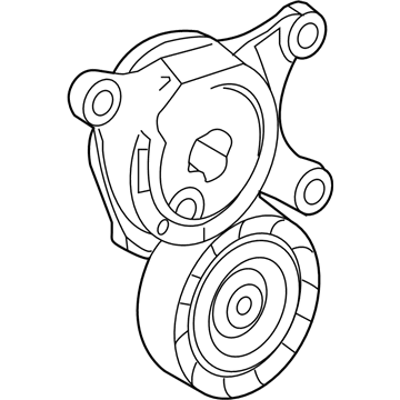 2023 Mercedes-Benz CLA45 AMG Belt Tensioner - 139-200-24-01