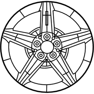 Mercedes-Benz 6-6-03-1440 Wheel, Alloy