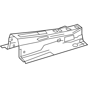 Mercedes-Benz 213-682-62-02 Transmission Tunnel