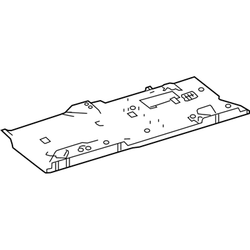 2023 Mercedes-Benz E450 Floor Pan - 213-610-50-02