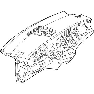 Mercedes-Benz 297-680-32-00-8W59 Instrument Panel