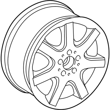 2001 Mercedes-Benz ML430 Alloy Wheels - 6-6-47-1092