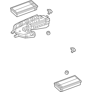 Mercedes-Benz 177-090-09-01-64 Air Cleaner Assembly