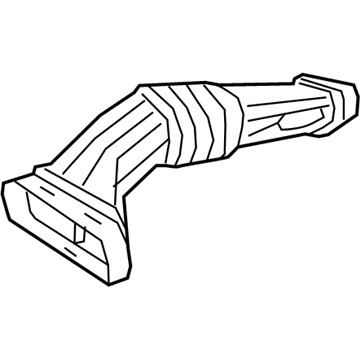 Mercedes-Benz 176-090-03-00-64 Air Inlet Duct