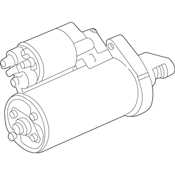 1995 Mercedes-Benz S600 Starter - 004-151-51-01-80