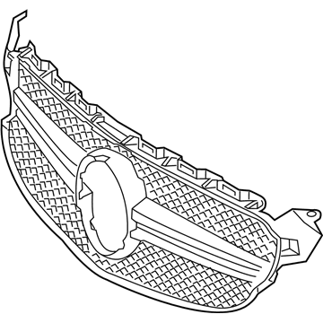 Mercedes-Benz 205-888-05-23-64 Grille