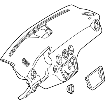 Mercedes-Benz 117-680-11-01-9A84 Instrument Panel