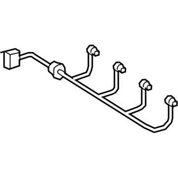 Mercedes-Benz 207-440-13-08 Wire Harness