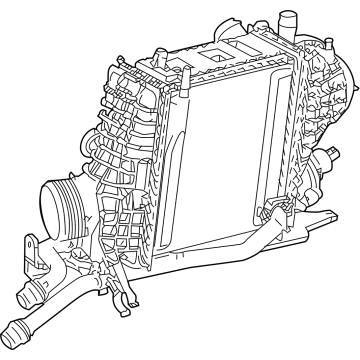 Mercedes-Benz 260-090-66-00 CHARGE AIR COOLER