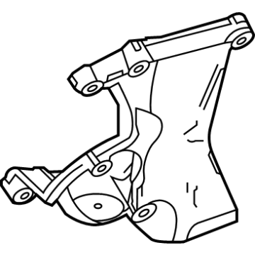 Mercedes-Benz 177-223-11-04 Engine Bracket