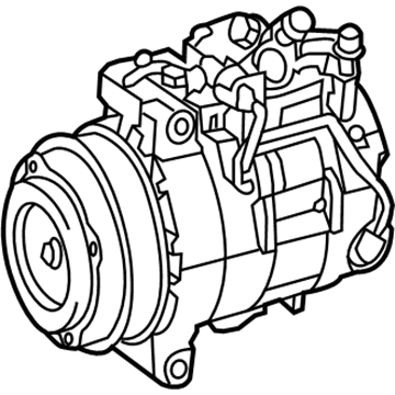 2019 Mercedes-Benz SL450 A/C Compressor - 000-830-74-00-80