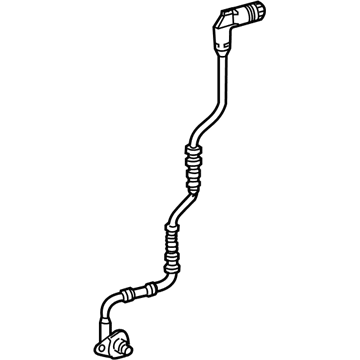 2008 Mercedes-Benz C350 ABS Wheel Speed Sensor - 204-540-01-17