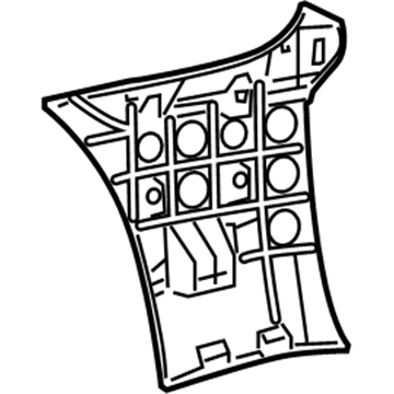 Mercedes-Benz 251-885-10-16 Side Bracket