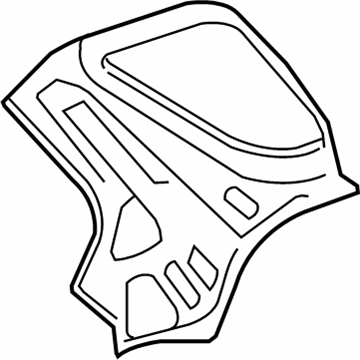 Mercedes-Benz 164-630-60-01 Inner Pillar