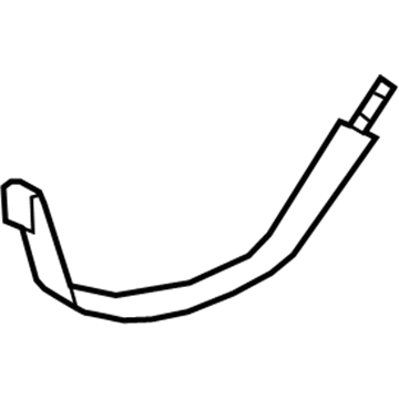 2010 Mercedes-Benz G55 AMG Fuel Tank Strap - 463-470-05-40