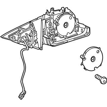 Mercedes-Benz 212-810-18-76 Mirror Assembly