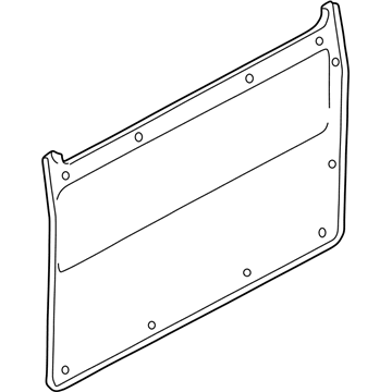 Mercedes-Benz 463-740-08-70-8H76 Door Trim Panel