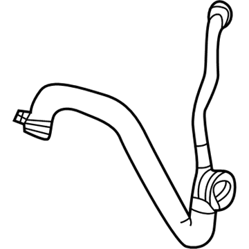 Mercedes-Benz GLE450 AMG Oil Cooler Hose - 166-500-88-75