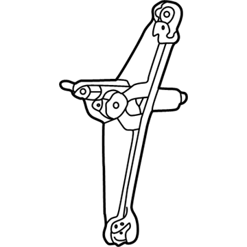 Mercedes-Benz 202-730-20-46 Window Regulator