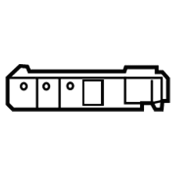 Mercedes-Benz 213-905-45-04-9E93 Multiplex Switch