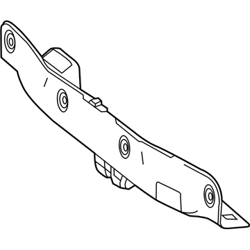 Mercedes-Benz 231-758-00-02-9051 Handle Panel