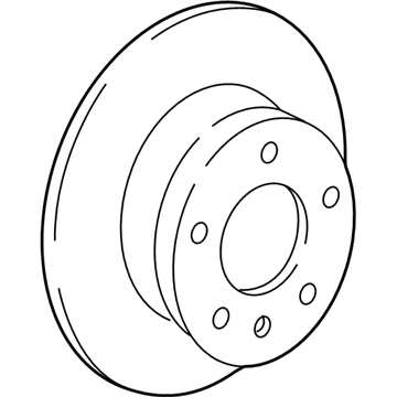 2016 Mercedes-Benz G63 AMG Brake Disc - 463-423-01-12