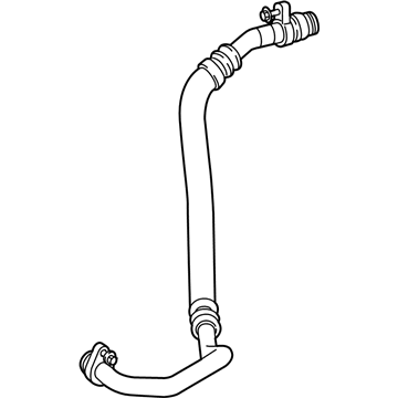 Mercedes-Benz C63 AMG S Oil Cooler Hose - 205-501-01-24