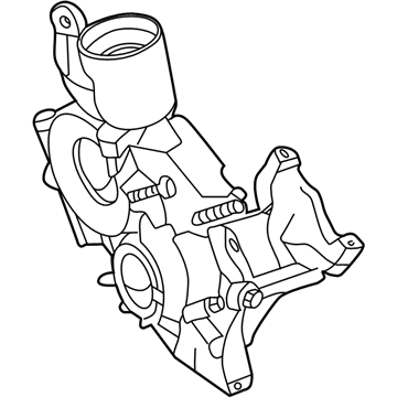 2002 Mercedes-Benz S600 Timing Cover - 137-015-00-02