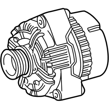 2001 Mercedes-Benz CLK430 Alternator - 010-154-32-02-83