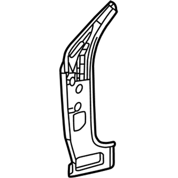 Mercedes-Benz 163-630-08-10 Inner Hinge Pillar