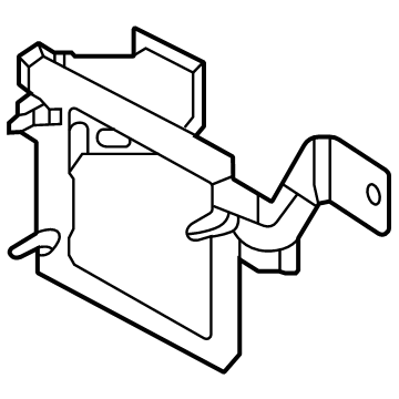 Mercedes-Benz 297-540-15-01 Distance Sensor Bracket