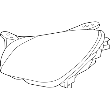 Mercedes-Benz 172-820-57-59 Composite Headlamp