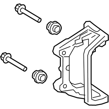 Mercedes-Benz GLE580 Brake Caliper Bracket - 167-423-63-00