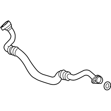 2010 Mercedes-Benz E63 AMG Oil Cooler Hose - 212-270-12-96