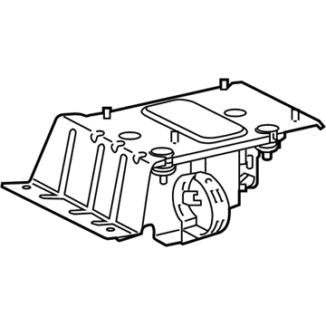 Mercedes-Benz 242-501-13-20 Heater Bracket