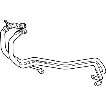 Mercedes-Benz 242-506-07-60 Hose Assembly