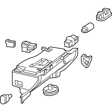 Mercedes-Benz 253-680-02-91-8S92 Glove Box Assembly