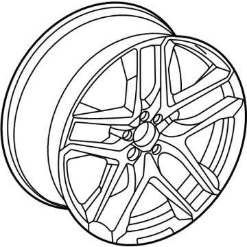 Mercedes-Benz 167-401-43-00-7X21 Wheel, Alloy