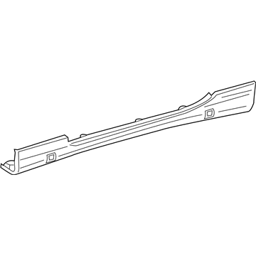 Mercedes-Benz 230-698-01-54-9999 Rocker Molding