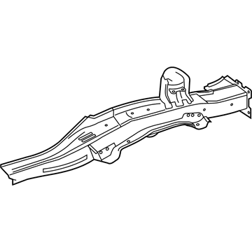 Mercedes-Benz 166-610-02-01 Rail Assembly