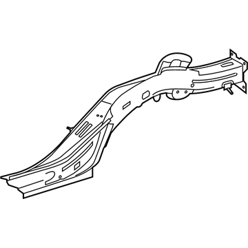 Mercedes-Benz 166-610-03-01 Rail Assembly