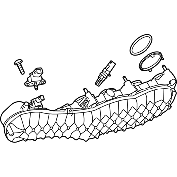 2016 Mercedes-Benz C63 AMG Intake Manifold - 177-098-01-07