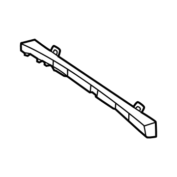 Mercedes-Benz 232-692-05-00 Partition Panel Retainer Strip