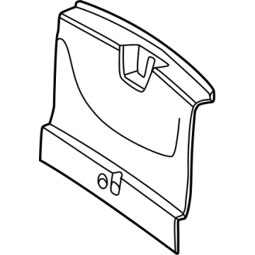 Mercedes-Benz 232-690-36-02-9051 Rear Body Trim