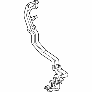 Mercedes-Benz 223-830-43-02 Rear A/C Line